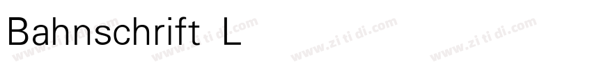 Bahnschrift Light字体转换